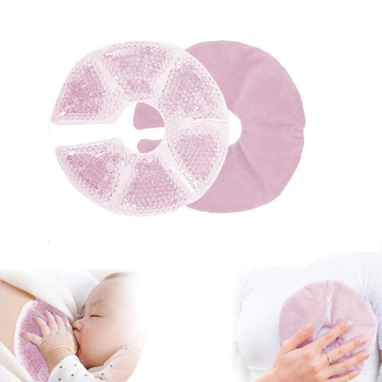 Hot and Cold Compress Chest Patch, Breast Ice Pack, Lactation Care Nursing Pad, Breast Hot and Cold Compress, Mother Care Round Breast Pad