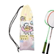 Line puppy cartoon bag badminton cute bag can be shouldered or carry with a drawstring badminton racket bag storage