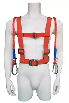 Aerial work air conditioning installation home appliance maintenance national standard seat belt double back safety rope double rope 2 m safety rope