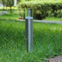 Garden light garden outdoor lawn light crystal head stainless steel waterproof landscape lawn light park led street light