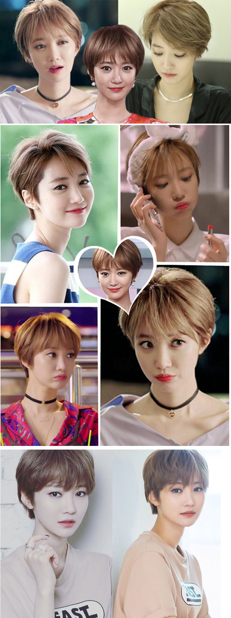 Perruque cheveux raides Court - Ref 2609581 Image 16