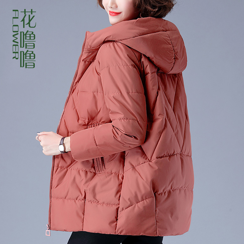 Cotton clothes woman short cotton padded jacket for women's winter clothing 2023 new wave down cotton clothes small and mini mother fairy coats 