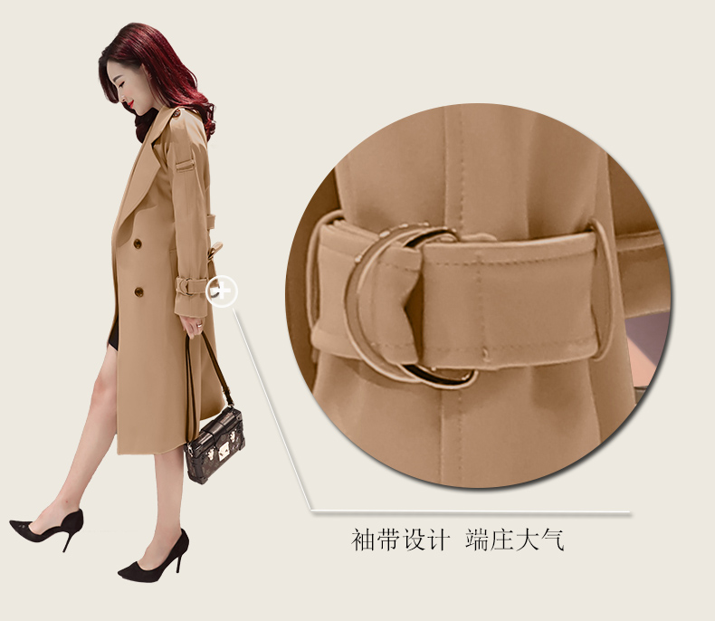 Trench pour femme FLOWER LU      en Polyester - Ref 3227869 Image 11