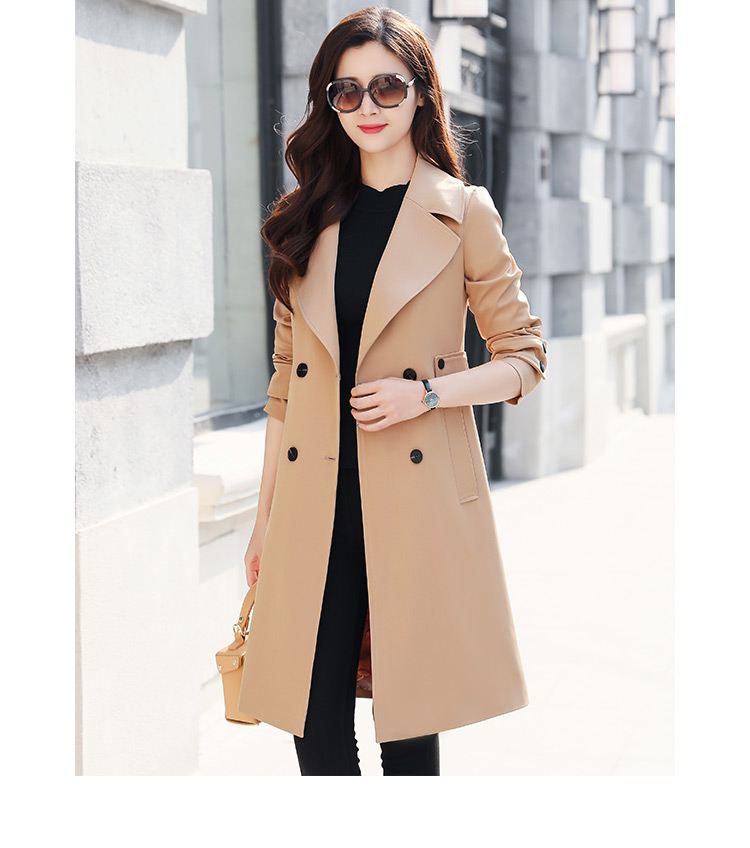 Trench pour femme FLOWER LU      en Polyester - Ref 3225627 Image 23