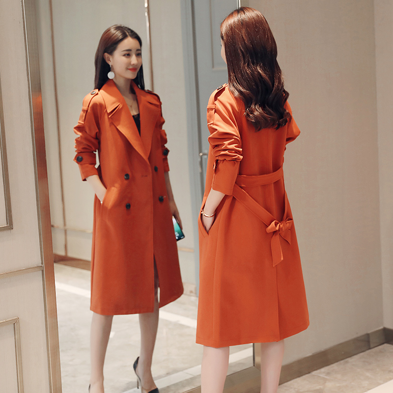 Trench pour femme FLOWER LU      en Polyester - Ref 3225768 Image 4