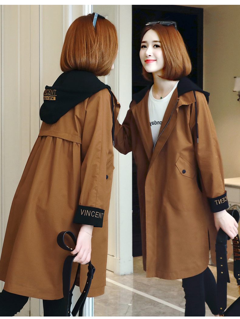 Trench pour femme FLOWER LU      en Coton - Ref 3226842 Image 23