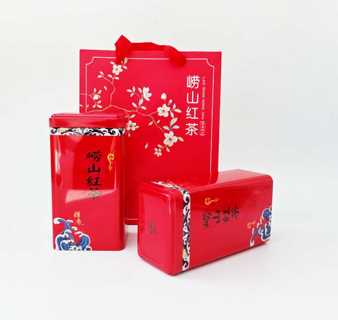 A pair of black tea boxes can be loaded with one pound (empty boxes not sold alone with tea together)