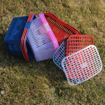 Factory direct sales 2-12 pounds bayberry square basket strawberry basket portable basket plastic basket Grape basket fruit picking
