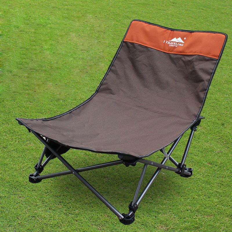 Outdoor Folding Chair Deck Chair Portable Backrest Casual Chair Beach Chair Fishing Chair Home Afternoon Nap Bed Chair