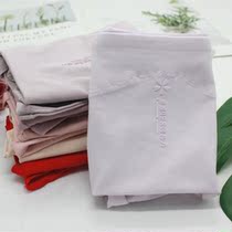 Pure cotton briefs female high waist large code cotton fabric middle-aged lady breathable autumn and winter new triangular shorts head