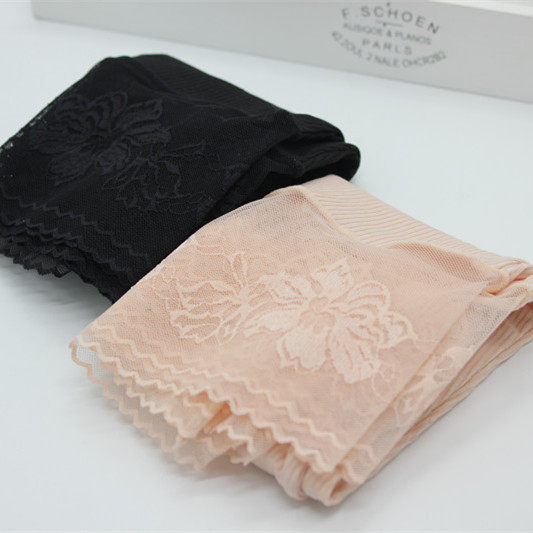 Inarine safety pants spring and summer thin lace sexy thread cotton pure cotton crotch anti-walking light insurance pants bottom shorts