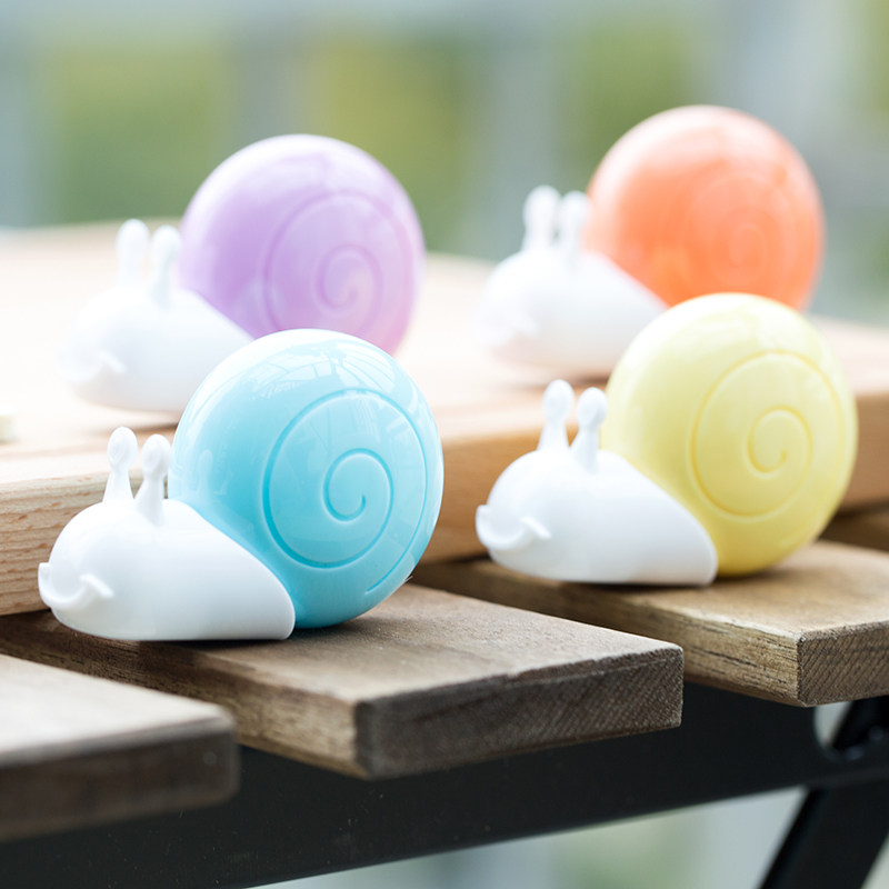 6 stationery modification correction belt Cute snail student supplies small rotating press Korean correction belt