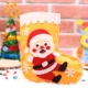 Không dệt DIY handmade sáng tạo vớ Giáng sinh Cha mẹ trẻ con câu đố thủ công dán vật liệu đẹp Santa Claus đồ chơi siêu nhân