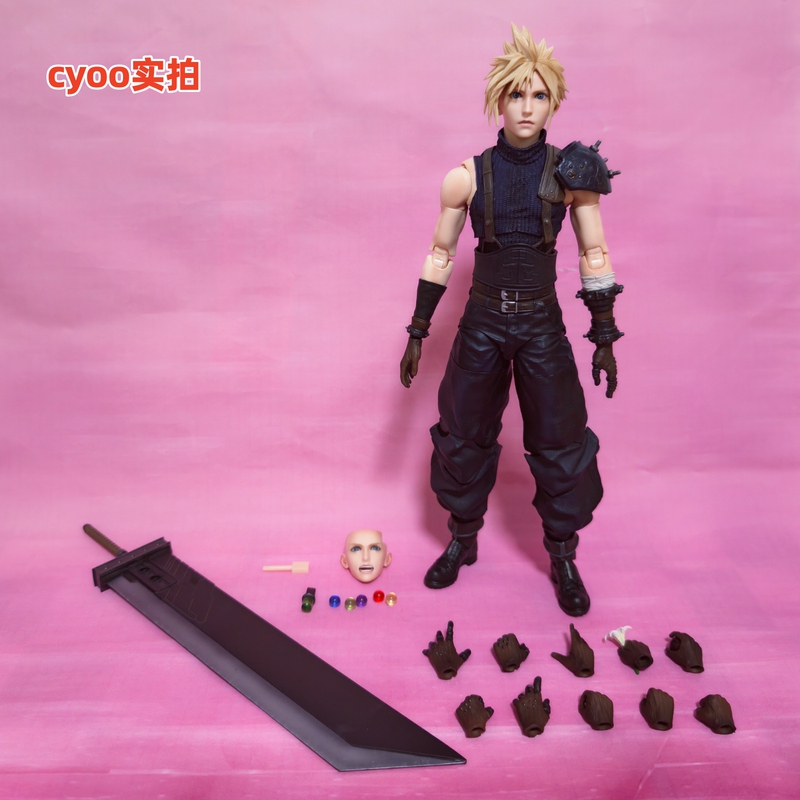 Cloud Play Arts Real Pa Real Final Fantasy 7 Rebirth Cloud Figure Model in Stock Cloud Play Arts Real Pa Real Final Fantasy 7 Rebirth Cloud Figure Model in Stock