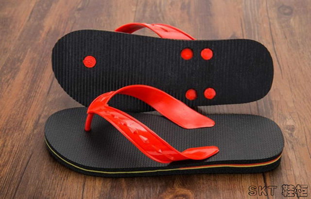 Zhanjiang Wuchuan Leizhou flip-flops ຜູ້ຊາຍໃນລະດູຮ້ອນຂອງຜູ້ຊາຍແບບງ່າຍດາຍແບບງ່າຍດາຍເກີບເກີບສົ້ນຕີນສີແດງແບບງ່າຍດາຍ flip-flops ຫາດຊາຍ