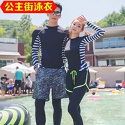 Phiên bản Hàn Quốc của wetsuit nữ sứa quần áo chống nắng snorkeling đồ bơi dài tay chia đôi đồ bơi ba mảnh phù hợp