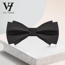 Bow tie male wedding wedding groom best man red suit shirt men personality fashion high-end bow women tide