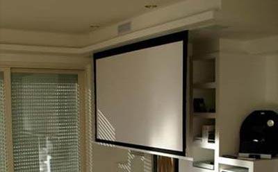 Brand 100 inch 120 inch 150 inch 4:3 16:9 electric manual screen HD white glass fiber 3D projection screen
