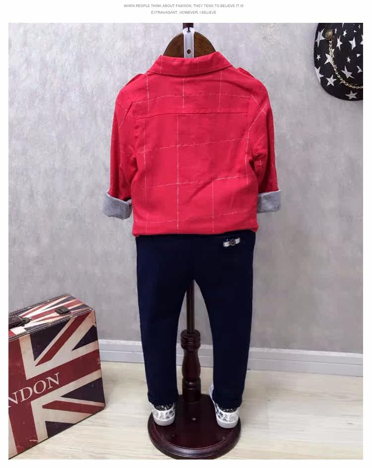 Chemise garcon à manche longue - Ref 2076524 Image 14