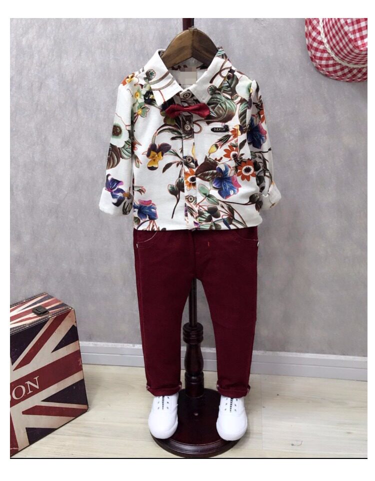 Chemise garcon à manche longue - Ref 2074169 Image 13