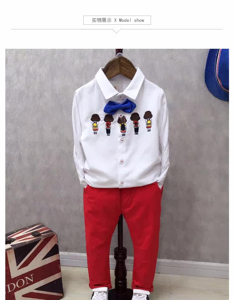 Chemise garcon à manche longue - Ref 2073881 Image 9