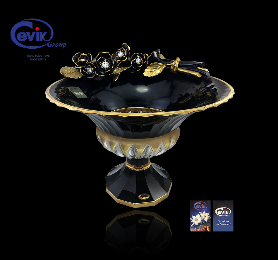 Italian original imported MURANO high-end luxury European-style crystal decoration villa living room hotel interior decoration