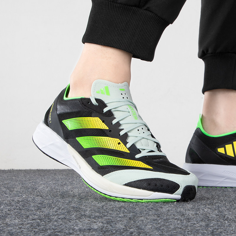 é¿è¿ªè¾¾æ¯ADIZERO ADIOS 7ç·é©¬ææ¾éæ°è·æ­¥é GY8409 8405 GX6647-æ·å®ç½