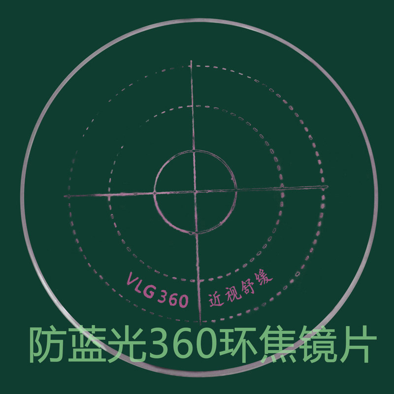 360 ring focal whole focus lenses Anti-blue light Control Myopia Degree Growth Anti-Fatigue Non-Ball Off-focus Teens