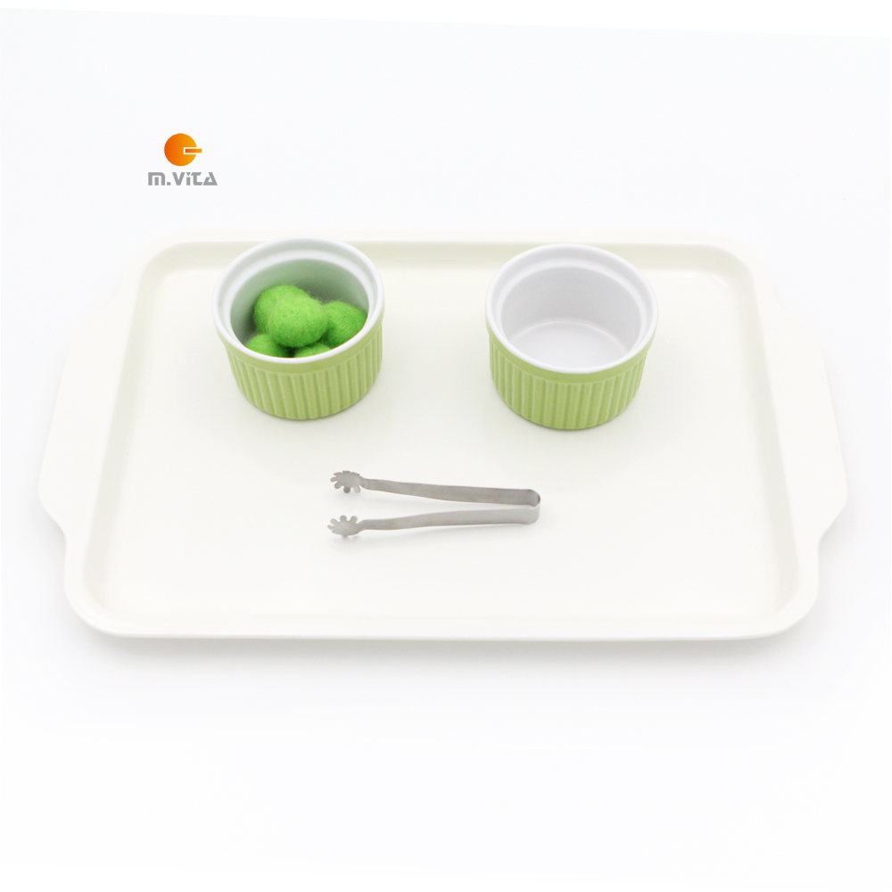 Mont's teaching aids Mengsheng Mengtai Thosuli Daily life Basic practice clip Sheep wool ball work 3-6 years old