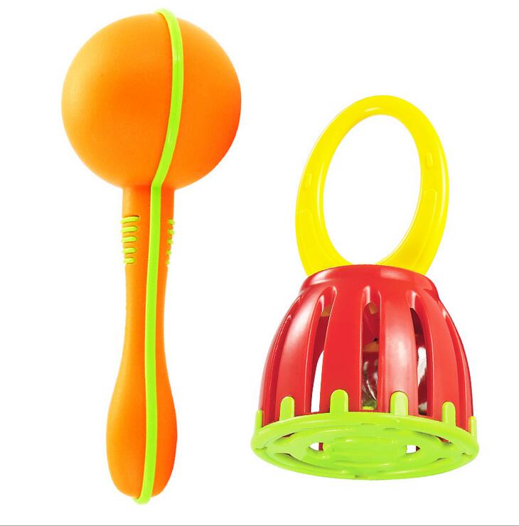 Olff baby instrumental combined baby cage Suzuki hand rattle sofa hammer early to teach music toy with packaging