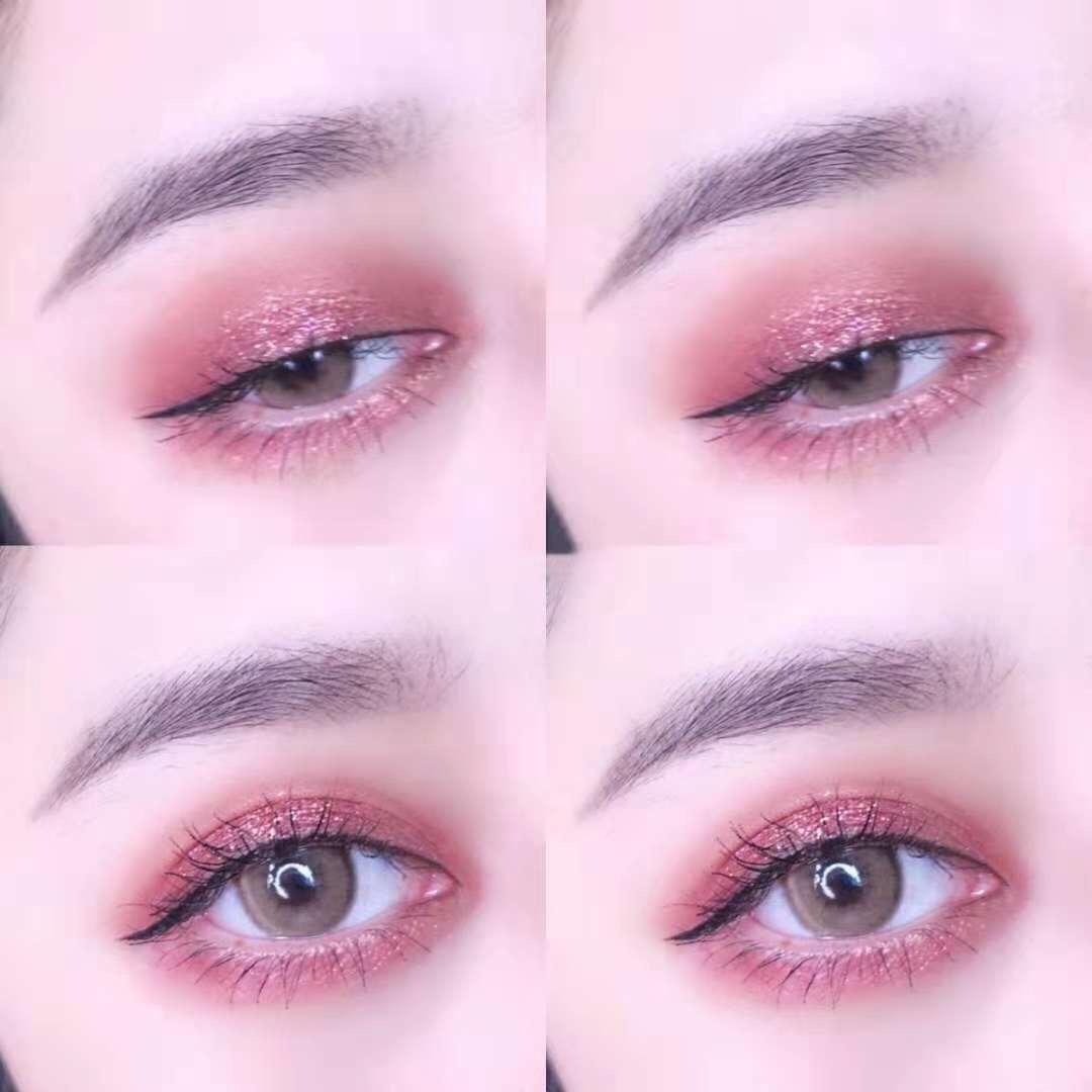 Đức Anh thích hợp 18 màu sa mạc tăng màu mắt món ăn cổ tích đĩa mờ nàng tiên cá Jizhu sáng mảnh khoai tây nghiền - Bóng mắt bảng mắt peripera