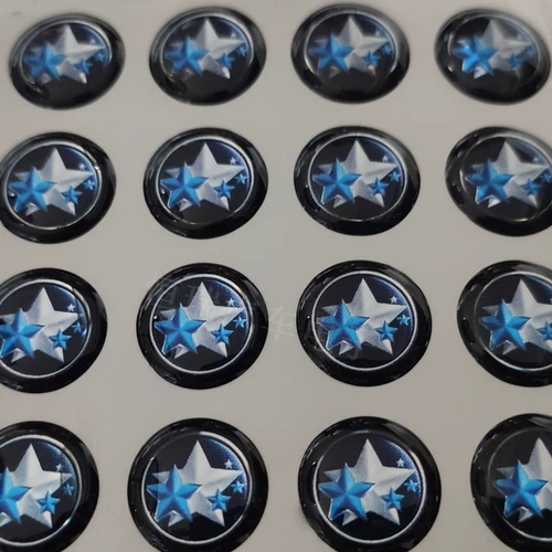 Складной пульт, наклейка, 14mm