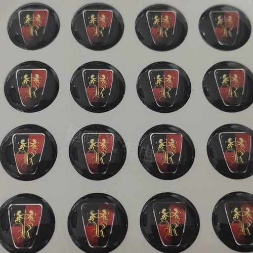 Складной пульт, наклейка, 14mm