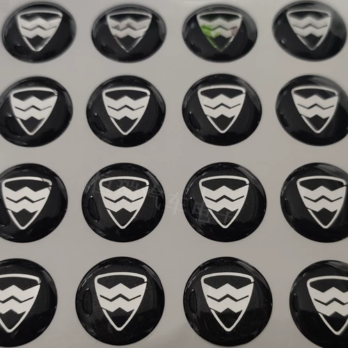 Складной пульт, наклейка, 14mm