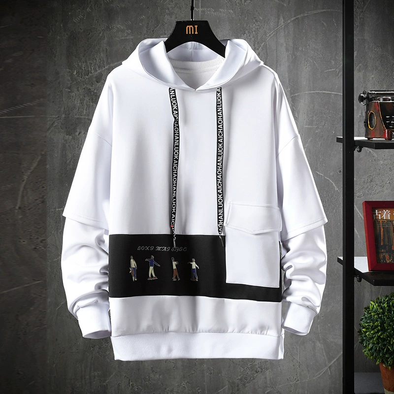 . Có áo len trùm đầu, áo phông dài tay, áo khoác mùa xuân và mùa thu, quần áo mùa thu, áo hoodie hợp thời trang và quần áo mùa thu. - Áo phông dài