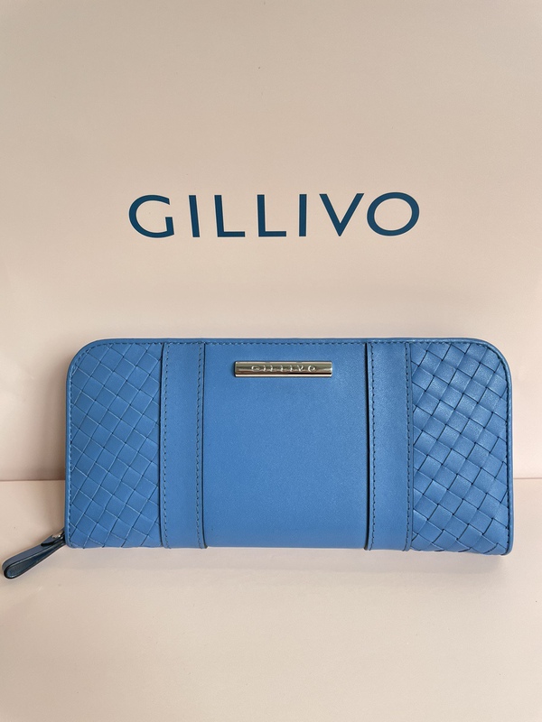 Gillivo Long Wallet and Card Holder Made of Top-Layer Cowhide, Exquisite and Versatile