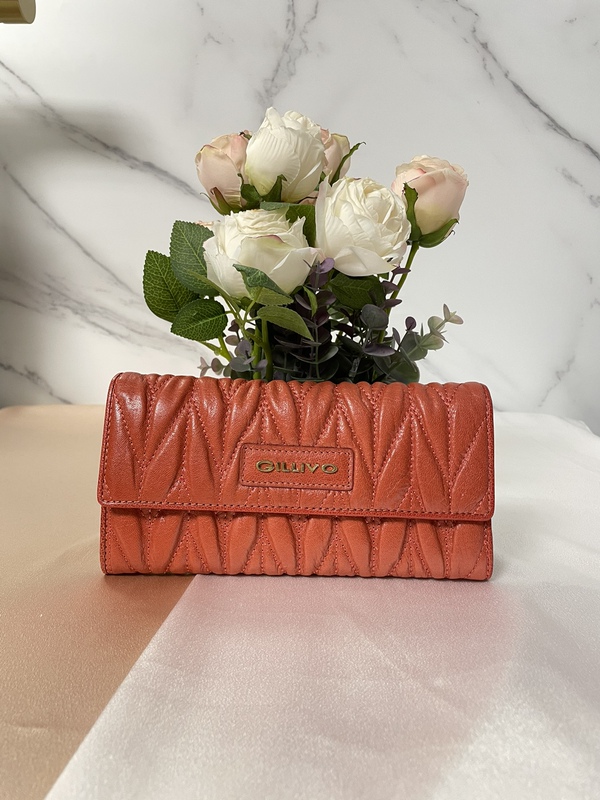 Gillivo Women's Bag Long Wallet Pure Cowhide Coin Purse Clutch Bag Card Bag High-End Bag Gillivo Women's Bag Long Wallet Pure Cowhide Coin Purse Clutch Bag Card Bag High-End Bag