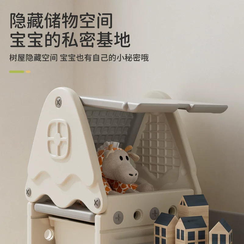 Toy, multilayer storage system, book with pictures, capacious bookshelf, classification