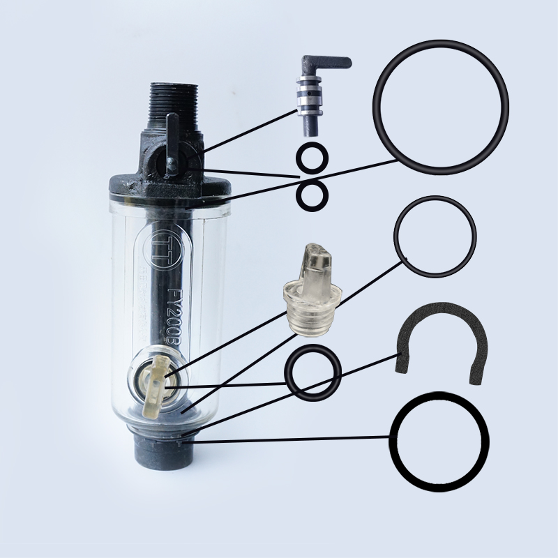 yt28 Tianshui rock drill bit 24 drill pipe 7655 pneumatic Shenyang 45 Tianshui 45 drilling rig oiler small accessories
