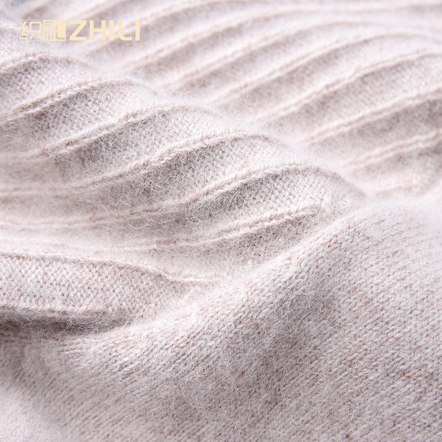 Zhili 23 ດູໃບໄມ້ລົ່ນແລະລະດູຫນາວໃຫມ່ຮອບຄໍ pullover cashmere sweater ສໍາລັບຜູ້ຊາຍທຸລະກິດ cashmere ບໍລິສຸດ sweater ເສື້ອ knitted bottoming