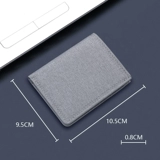 Бумажник, тонкий японский маленький джинсовый кошелек, подходит для студента