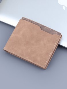 Мужской матовый бумажник, мужская сумка, из натуральной кожи