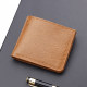 Zippered horizontal retro style wallet that can hold driver's license