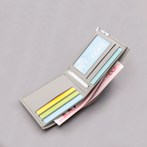 Короткий ультратонкий бумажник для водительских прав, кошелек