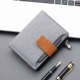 416 Canvas с Zipper 18 Card Grey может иметь водительские права