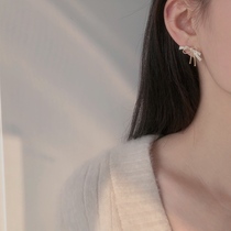 No ear hole must enter the fairy Air forest Super Fairy earrings retro bow cute temperament painless mosquito incense ear clip