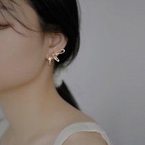 Butterfly Knot Ear Clip Ear Nail Sweetness Invisible no earbuds Mosquito Coil Temperament Superior Atmosphere