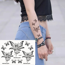 Hipster sexy flower arm arm wrist chest foot neck couple Wings butterfly Angel tattoo waterproof K081