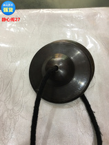 Imported Nepalese handmade tantric ritual instrument bronze bell black caliber 7 5cm