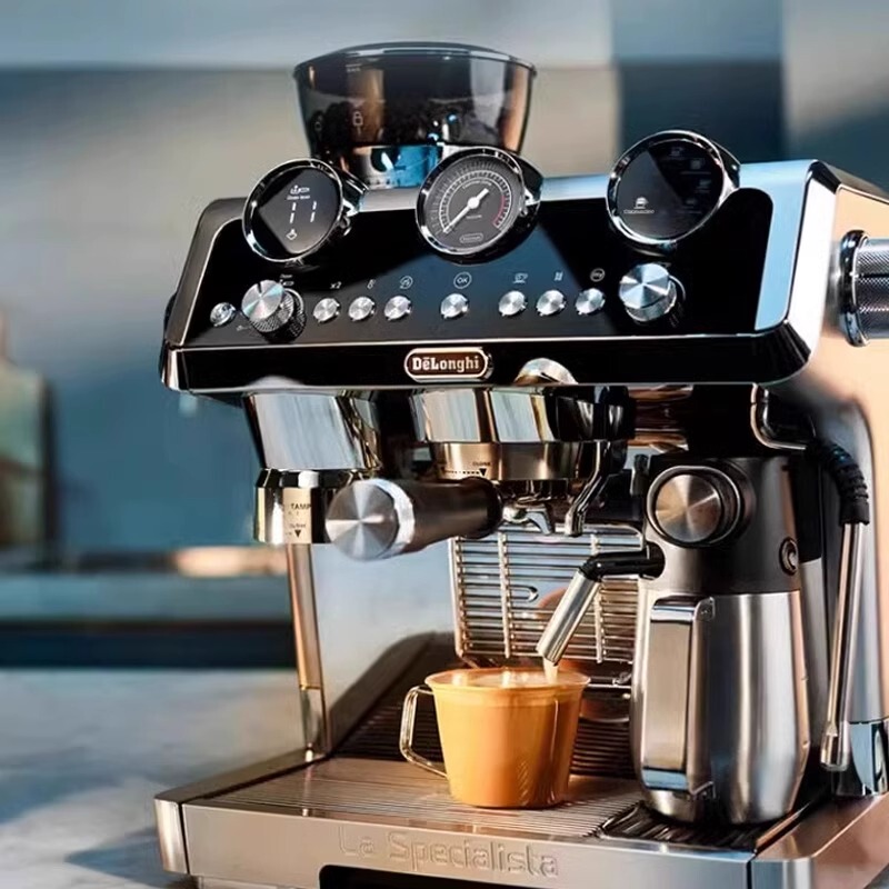 Delonghi Silver Knight Cold Brew Edition Integrated Grinding Semi-Automatic Ec9865 Coffee Machine for Home and Commercial Use 9155